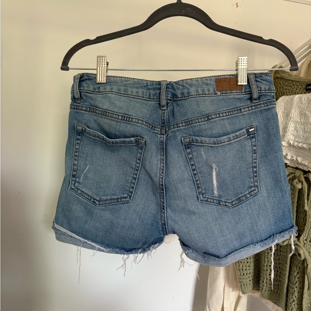 Garage Light Blue Jean Shorts